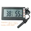 Digital Temperature Humidity Meter LCD Display Thermometer Hygrometer RH Max Min TEMP Tester with Large Screen