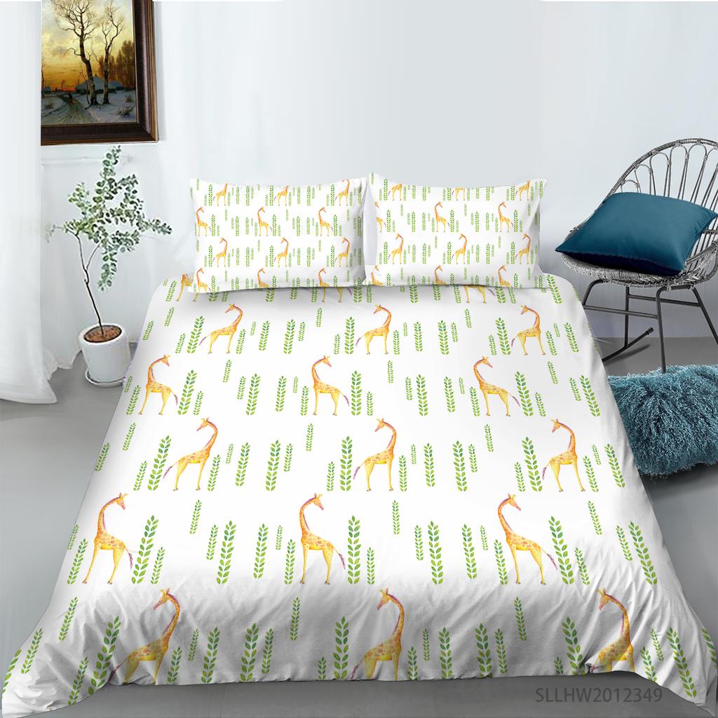 Literie graphique 3D motif coloré housse de couette et taie d'oreiller 2 ou 3 morceaux de tissu en microfibre avec fermeture éclair lavable super doux décoration de la maison