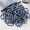 30/50/100PCS/Lot Girl Mix Colors Hair Bands Basic Hair Ties Elastic Headband Hair Scrunchies Women Accessories Ponytail Holder
