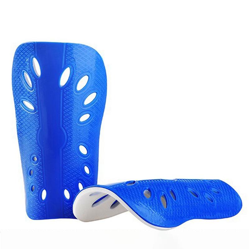 2025 New 1 Pair  Football Shin Pads Plastic Football Shin Guards Children's Protective Equipment Breathable Shin Guards