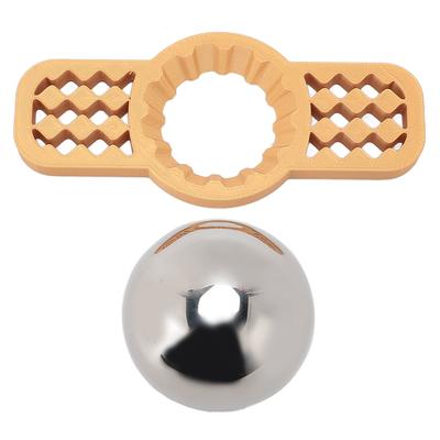 Coffee Cooling Tool with Removable Stand Reusable Stainless Steel Coffee Cooler Ball for Unlock