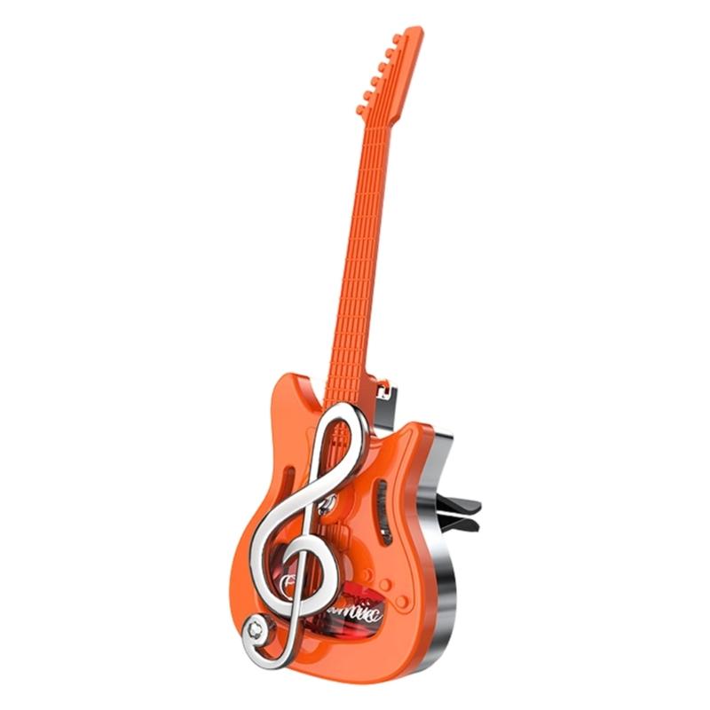 Ornamenti Decorativi Clip per Bocchetta Aria Auto Chitarra Con Capacità Aromatizzante Per Uso in Auto Costruzione in ABS Regalo per Guidatore