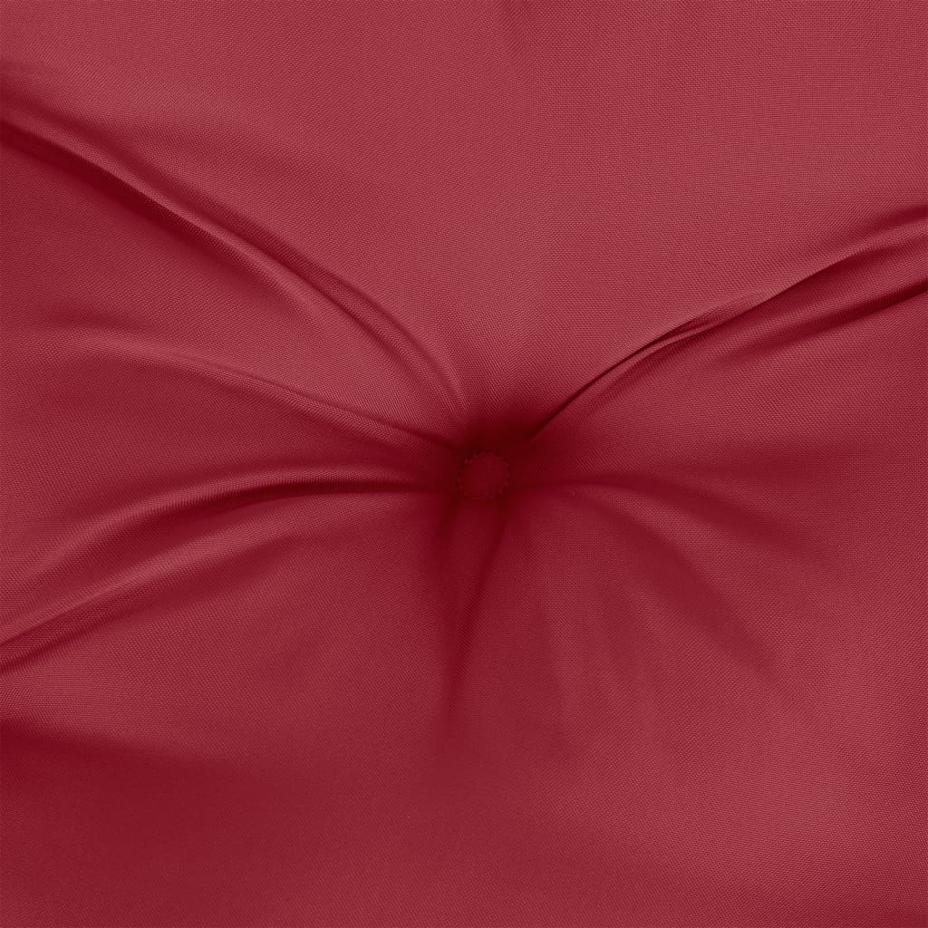 Vidaxl Poduszka Na Ławkę Ogrodową, Winna Czerwień 120X50X7 Cm, Tkanina