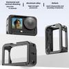 For DJI Action 6 Metal Rabbit Cage Aluminum Alloy Shell Extended Handle Camera Accessories