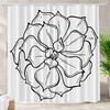 Tree of Life Decorative Shower Curtain, Green Cute Shower Curtain Bathroom Farmhouse Bathtub Decorative Waterproof