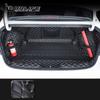 Car Styling Custom Rear Trunk Mat Leather  Auto Cargo Mats Liner Pad Carpet Accessories For Hyundai Elantra CN7