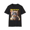 Cute Cat T-Shirt - Meow or Never, Cat Lover Gift, Pet Adoption Shirt, Fun Animal