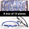 Set of 12 Safety Goggles for Lab Garden Industry Nice Visual Eye Protections For Multiple Occupational Use