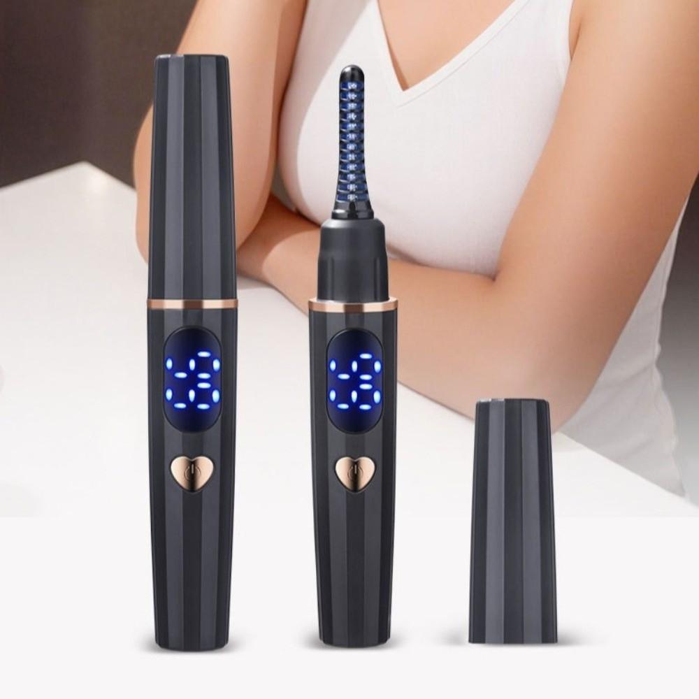 Long-Lasting Styling Electric Eyelash Curler Portable Eyelash Curling Device  For Women