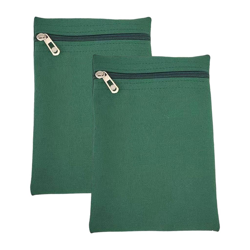 2Pcs Sew in Pocket with Zipper Clothes Inner Pocket Sturdy Practical Invisible Coat Inside Pockets for Robes Coats Jackets