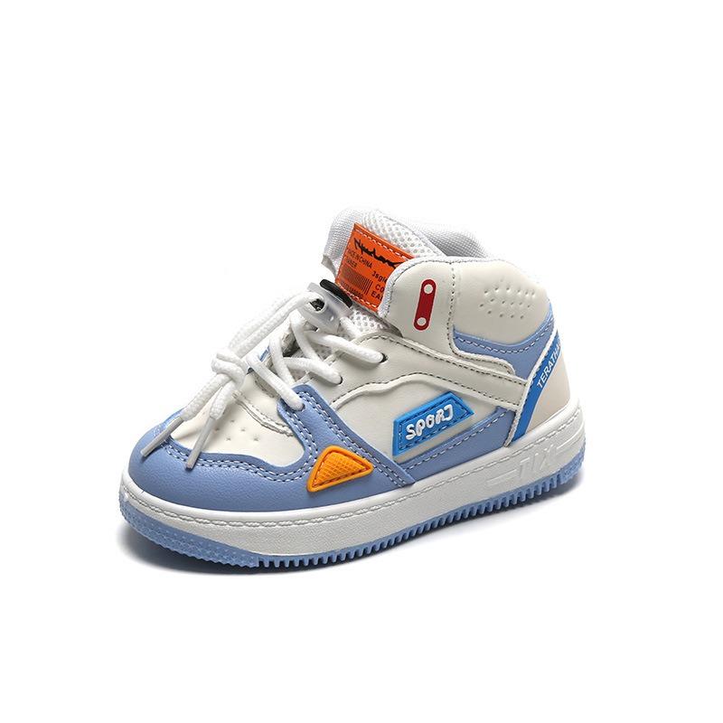 Kids Casual High Top Athletic Sneakers Sports Running Shoes For Boys Girls