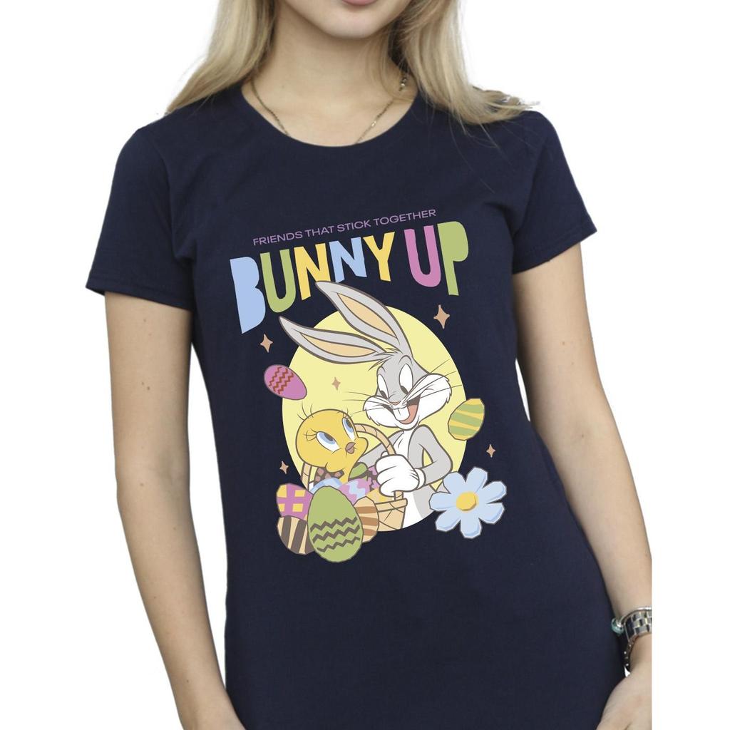 Looney Tunes Womens/Ladies Bunny Up Cotton T-Shirt