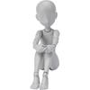 TAMASHII NATIONS S.H. Figuarts Body-chan Sugimori Ken Edition DX Set 130mm PVC ABS Action Figure Gray Color