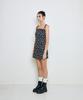 NOT YOUR ROSE Frill Mini Dress (Black)