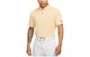 Polo Shirts Men's Yellow Polo Collar Moderate Straight Fit FJ1643-795
