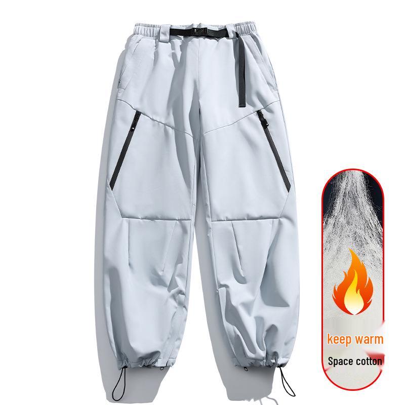 

Northeast Unisex Windproof Waterproof Warm Ski Pants: Outdoor Casual Loose-Fit Style 2XL