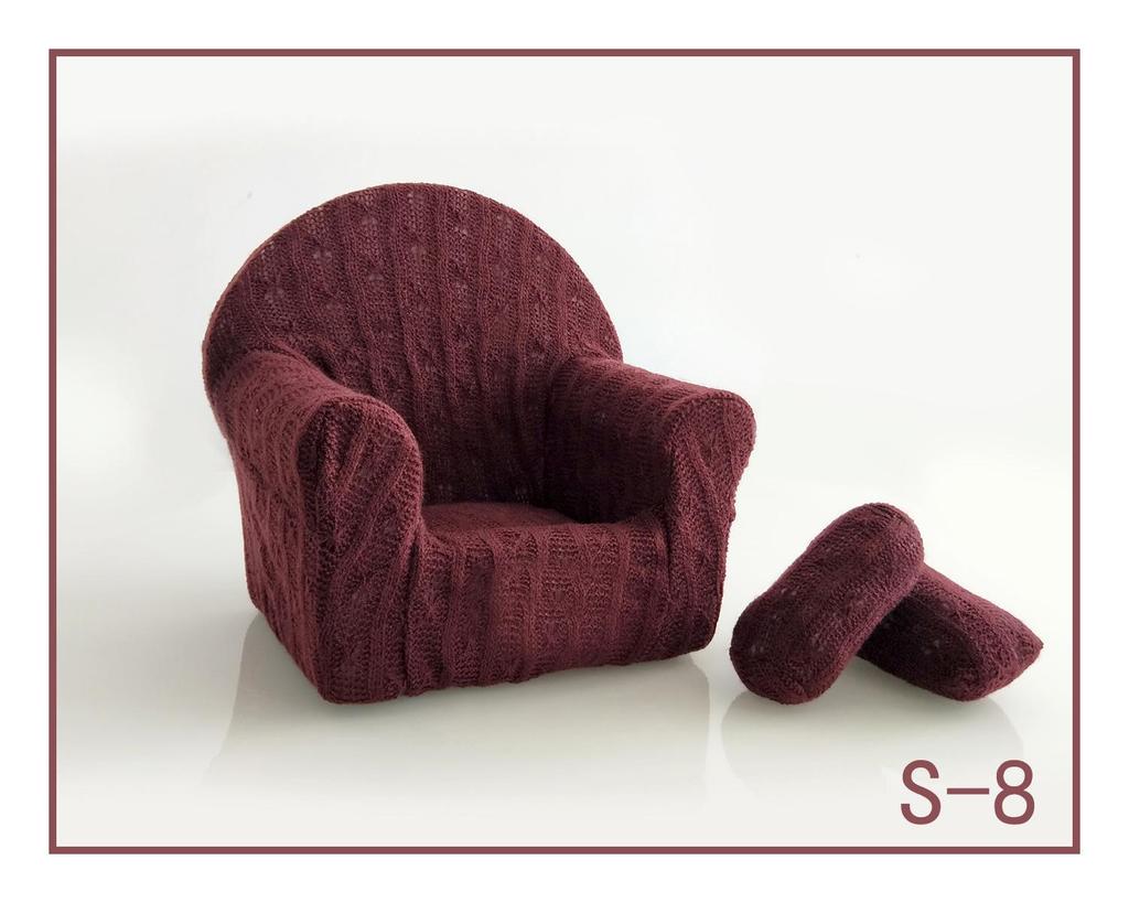 2023 Newborn Photography Prop: Baby Seat Sofa for Hundred Days & Full Moon Photos