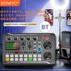 BONKYO F998 Audio for Male and Female Voice Sound PA Musical Compatible with and Live and Instructions Included Interface, USB, Commentators,