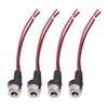 4Pcs LED Bulb Socket Connector Waterproofing Bulb Wiring Harness Adapter Plug for Car Headlight Turn Signal Tail Lamp