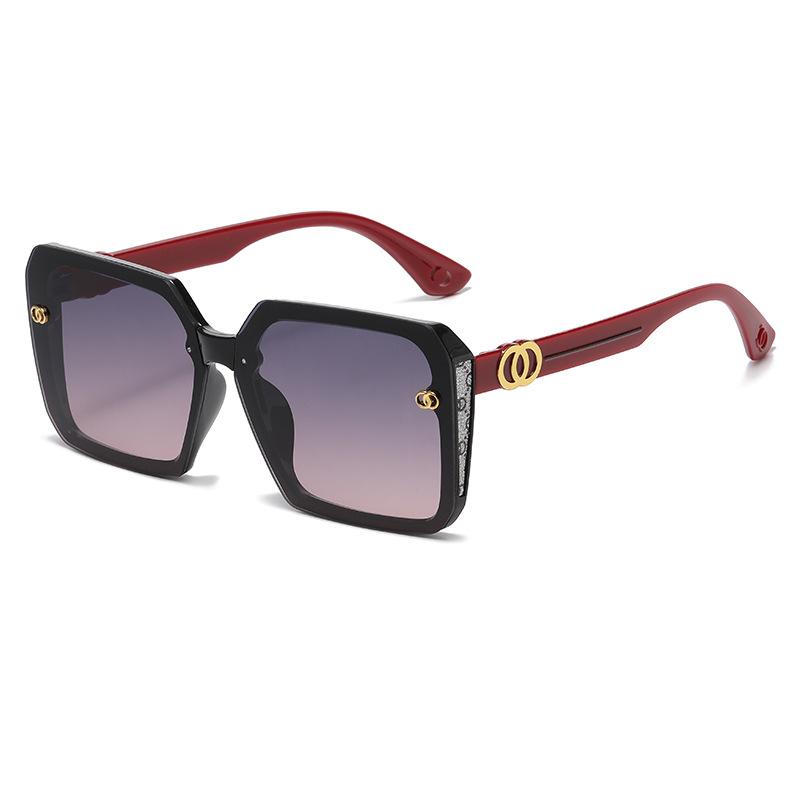 Internet celebrity live sunglasses women's European and American fashion sunglasses personalized atmosphere UV protection sunglasses batch
