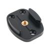Universal 1/4in Screw Aluminium Alloy Camera Quick Release Plate Tripod Mount Bracket Camera Accessories