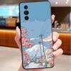 Phone Case For Motorola Edge 50 40 Pro 60 50 40 30 Ultra Neo Fusion Moto G85 G72 G53 G54 G84 G13 G32 Scenery Sky Moon Landscape