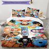 3pcs Duvet Cover Set (1*Duvet Cover + 2*Pillowcase, Without Core), One Piece Print Soft All‑Season Bedding Set, Home Bedroom Decor Gift