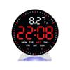 Multifunctional LED Alarm Clock with Night Light & Sweep Second Hand - Model 6680