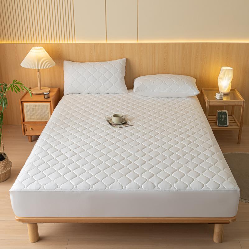 Waterproof Mattress Cover Antibacterial Mattress Protector Breathable Bed Fitted Sheet Single/Double/King/Queen/140/160/200