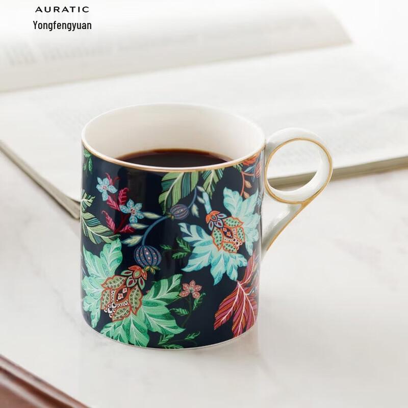 Auratic Happiness Garden 350ml Ceramic Tea Cup