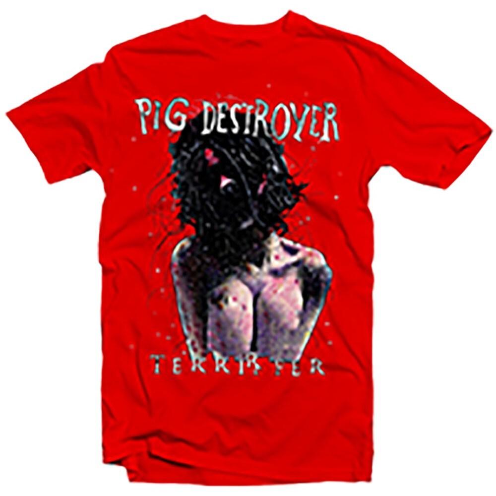 Pig Destroyer Album Men T-shirt Red Short Sleeve All Sizes XA598 Unisex T-Shirt XXL