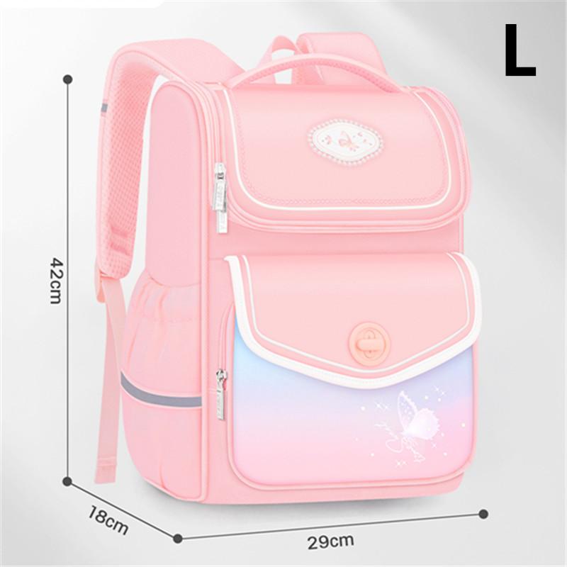Kinderen gradiëntkleur Schooltassen Voor Meisjes Jongens Basisschool Ruimte Rugzak Orthopedische Schooltas Kinder Boekentas Mochila Infantil
