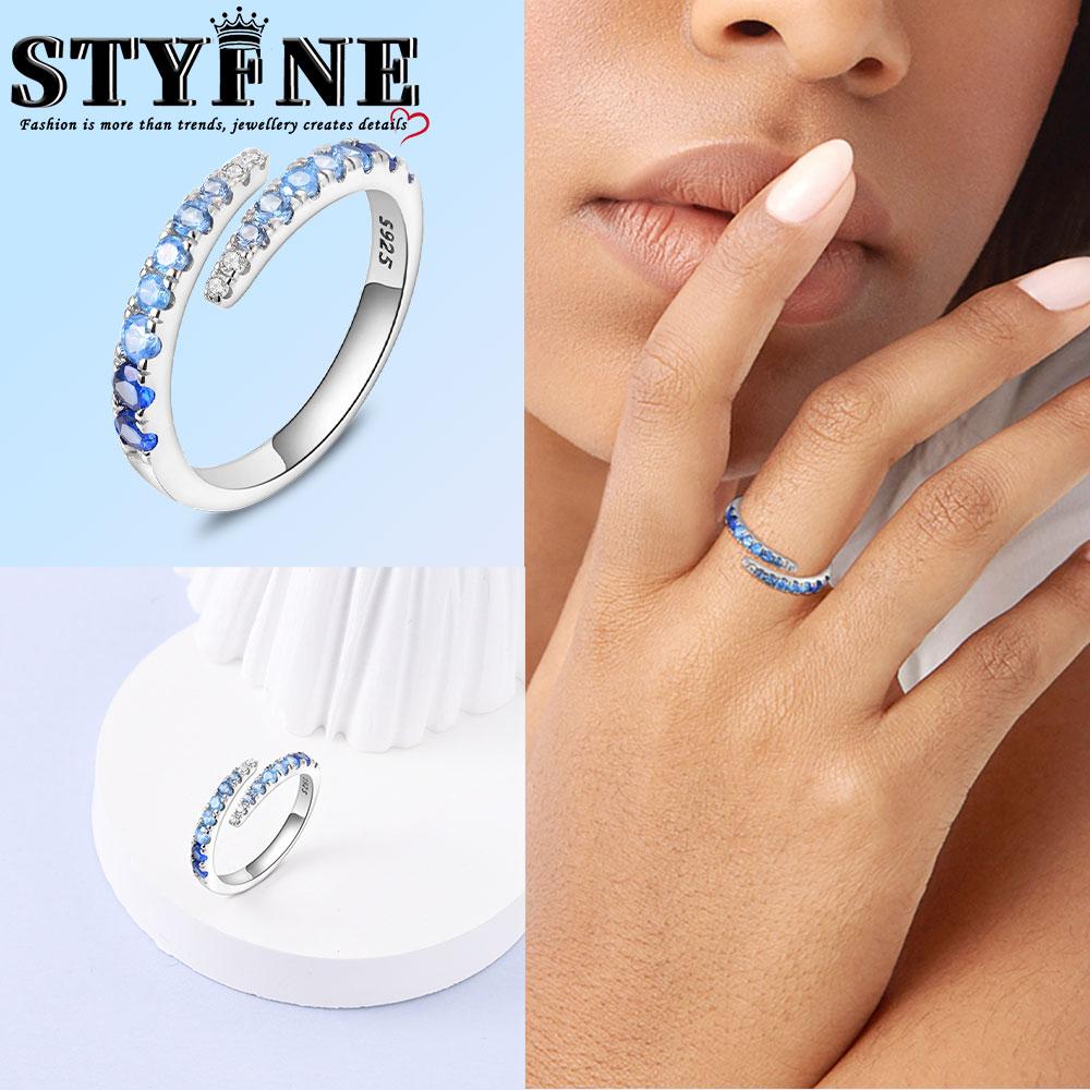 Valentine Day Engagement Ring copper Heart, Red, Pink, White, Blue Ring for Women Holiday Jewellery Gift High Quality