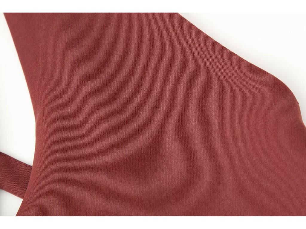 2025 Spring European & American Style Sleeveless Midi Dress for Women