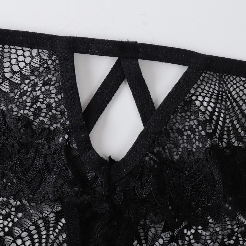 TERMEZY Nové kalhotky Dámské Krajkové Spodní prádlo Sexy Nízký pas G String Tanga Transparentní Hollow Out Kalhotky Pevné Měkké Dámské Spodní prádlo