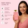 Glamveda Luxury Floral Bae Long Lasting | Perfume for Woman 100ml | with Lily of the Valley, Orchid, Vanilla | Floral & Fruity Premium Fragrance