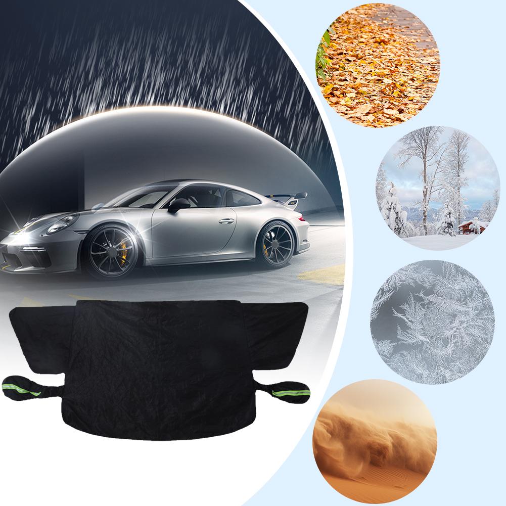 Magnetic Car Snow Shield Oxford Cloth Car Anti Freeze Snow Windshield Cover Waterproof Automobile Sunshade Cover for Ice Snow