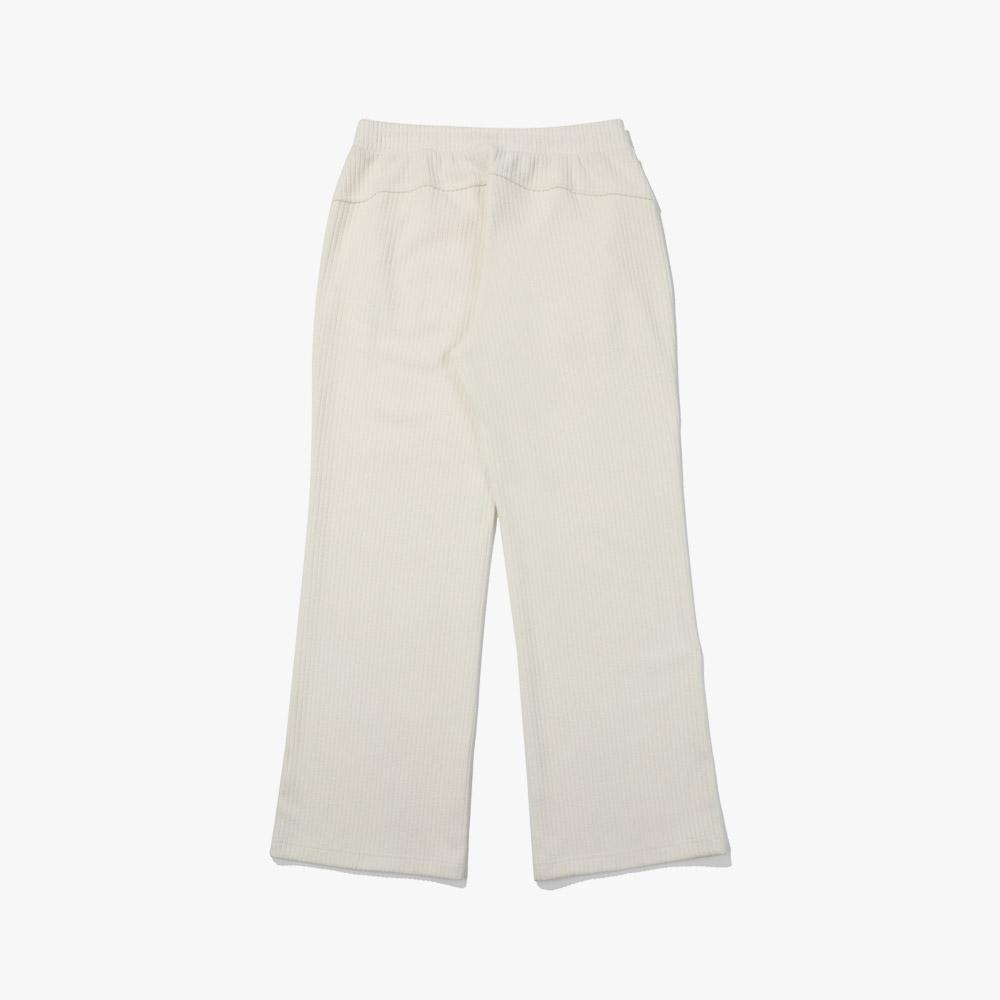 Diadora Trento Corduroy Bootcut Pants Women Off White