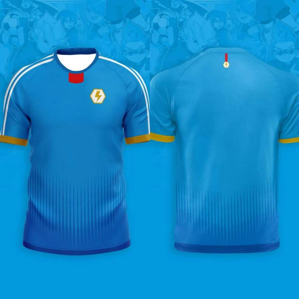 

Inama Eleven Joint Short-sleeved Men s Football T-shirt Japanese Animation Summer Comfortable Sports Children T-shirt S