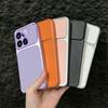 Premium Executive Leather Case for Xiaomi 15T Pro 15 Large Window Lens Protector Cover