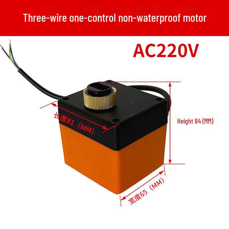 220V DN15 Měděný závitový elektrický kulový ventil pro regulaci vody