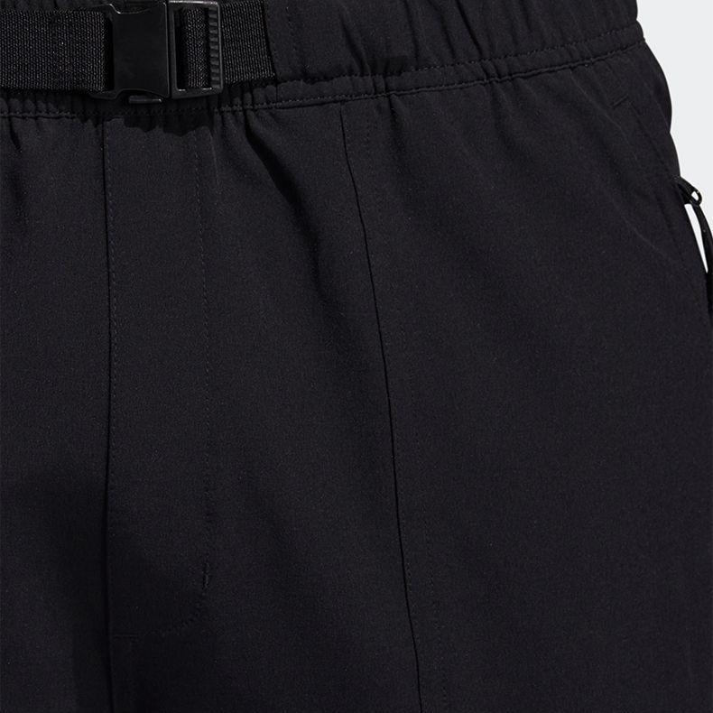 Adidas M Short Id Rlx Multi-Pocket Printed Logo Straight Leg Moisture-Wicking Cargo Shorts Men Shorts Black FT2785