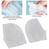 Silicone Heel Sleeve for Foot Care Elastic & Pain Relief White Color