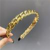 Chain Hollow Headband Light Luxury Metal Hairband Fashion Women's Hair Accessories