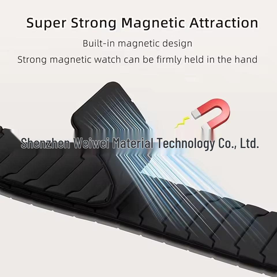 Magnetic Silicone Armor Samsung Watch8 Band For Watch8 Classic