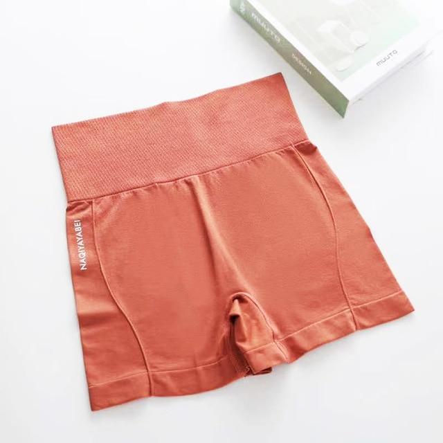 LOOZYKIT High Waist Workout Shorts Vital Seamless Fitness Yoga Shorts Scrunch Butt Yoga Running Shorts Sport Women Gym Leggings