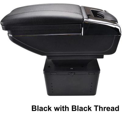 Universal Car Center Centre Console Armrest Top Storage Box Arm Rest Rotatable