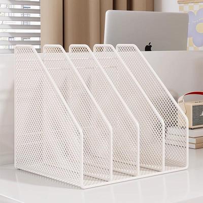 Metal Desktop File Storage Rack and Hanging Shelf