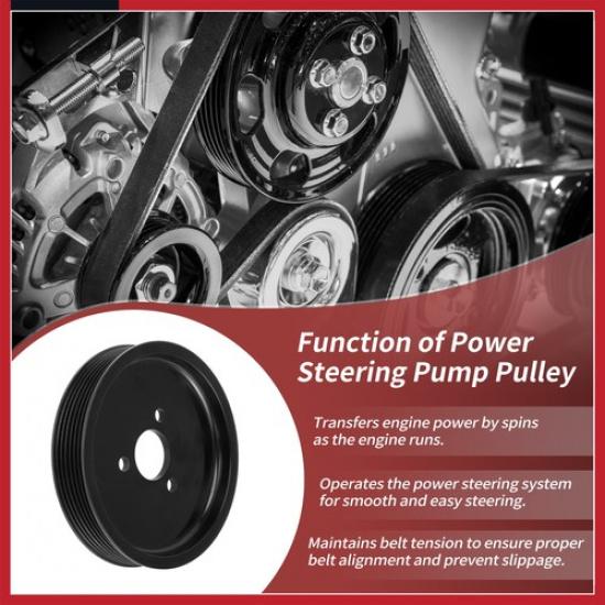 No.32421740858 Power Steering Pump Pulley for BMW 320i 32i 323i 325Ci