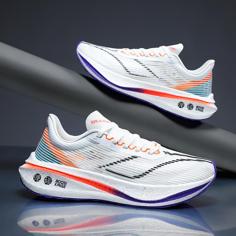 

Мужская обувь новая высококачественная Feidian 3 кроссовки с карбоновой пластиной амортизирующая и дышащая мужская обувь кроссовки марафон спортивная обувь мужская 44